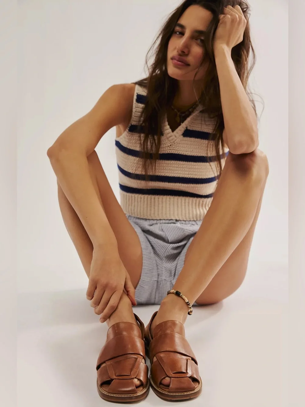 Free People Libby Fisher Flats - sz 8